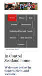 Mobile Screenshot of in-controlscotland.org