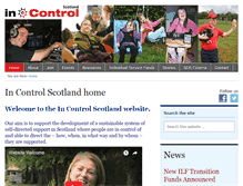 Tablet Screenshot of in-controlscotland.org